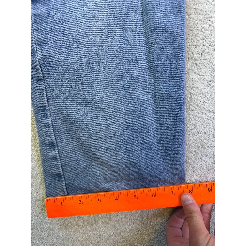 Levi's 513 Slim Straight Jeans Men 36x30 Blue Denim Stretch Workwear Pants